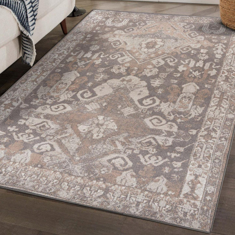 Abstract Indoor Rug, Rectangle 8'9.6" x 12'6"