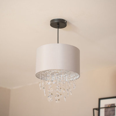 Grey Fabric Easy Fit Shade