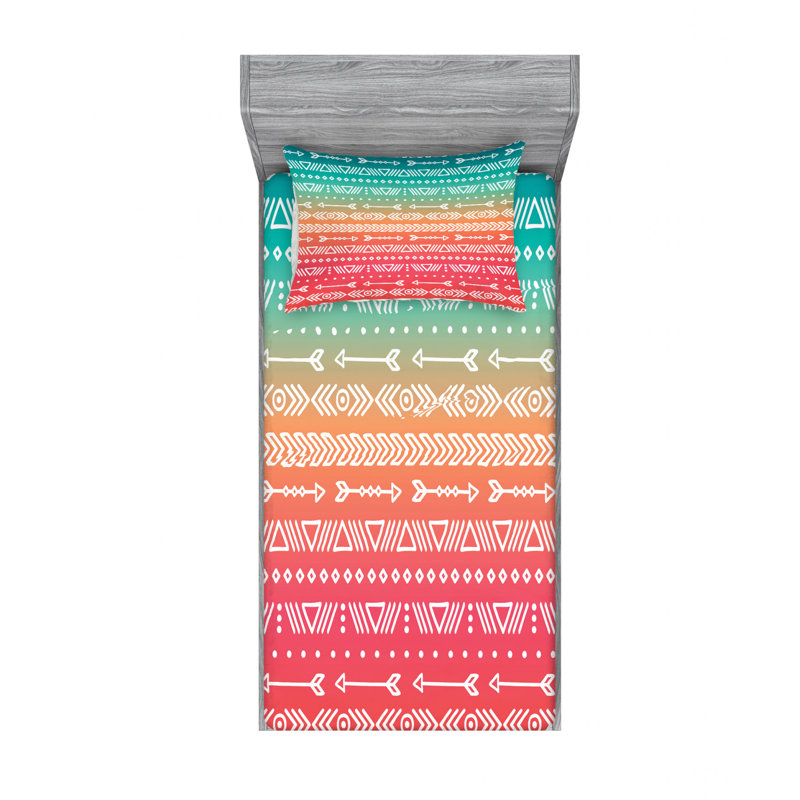 Microfiber Sheet Set, Twin XL Sheet Set with Fitted Sheet
