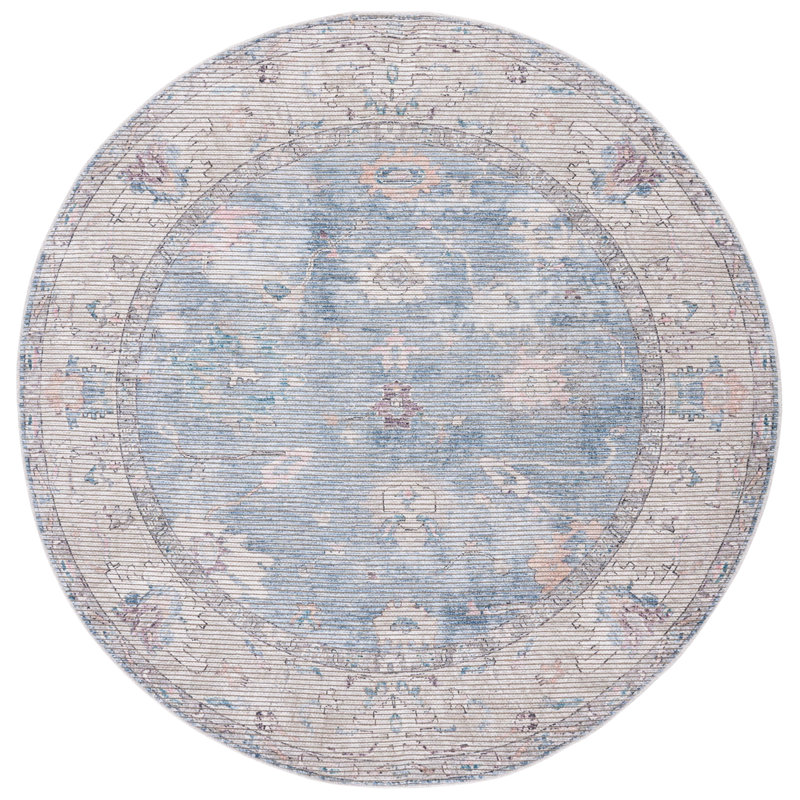 Mua Serapi Performance Machine Washable Oriental Rug, Round 6'7"
