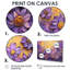 Mauve marguerite rêveuse - marguerites, art mural-294090884-294090872-294090876