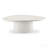 Modern Coffee Table Freeform Shape Mdf High-Gloss Lacquer, Ivory White