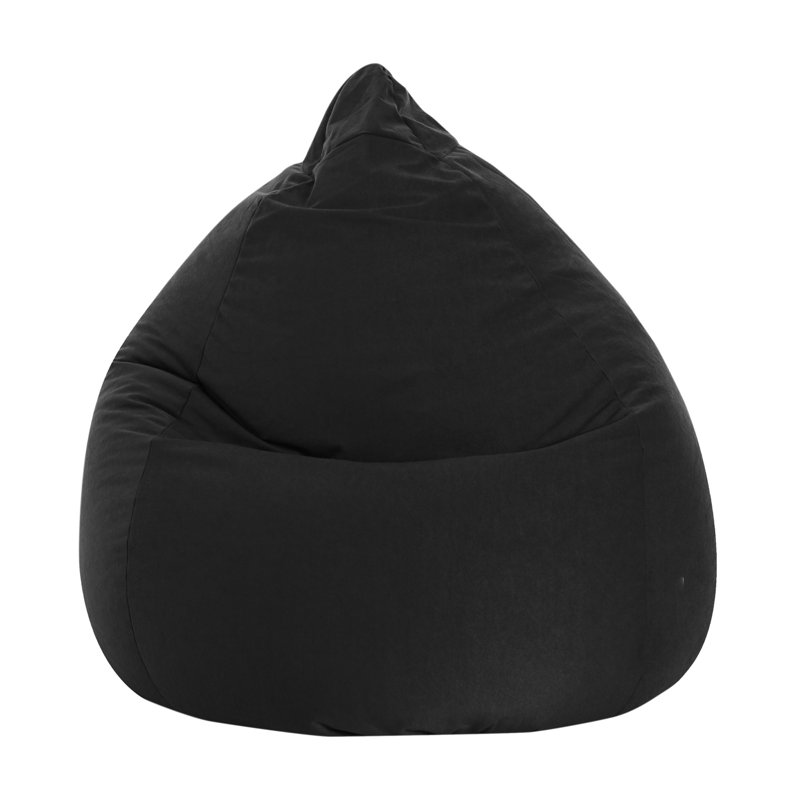 Coquille de siège en microfibre Breeze, Polyester noir