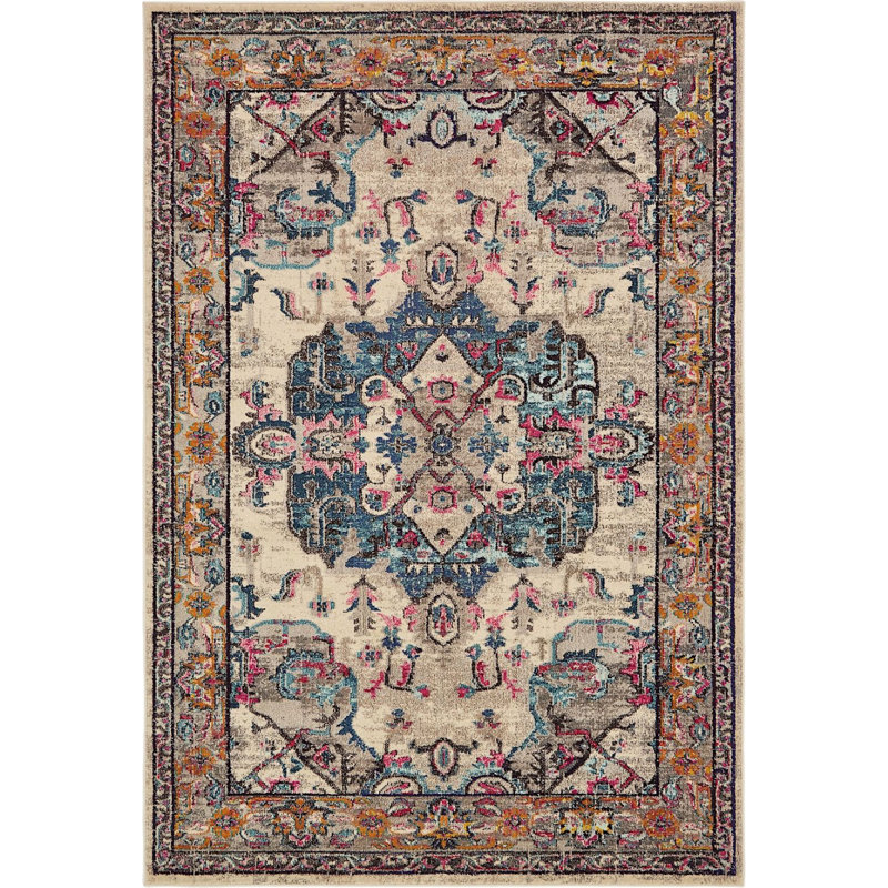 Alfreda Oriental Indoor Rug, Rectangle 9' x 12'