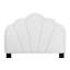 Luxueux lit plateforme en tissu de laine avec tête de lit à DEL et motif floral, parfait pour les chambres modernes et élégantes-1346635157-1346635159