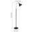HonoDing 58" Black Floor Lamp,No Bulb
