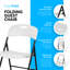 Ensemble de 6 chaises pliantes empilables Oline-1996333833