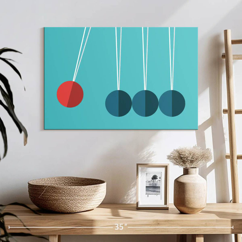 Keiri Newton's Cradle, 20" H x 30" W
