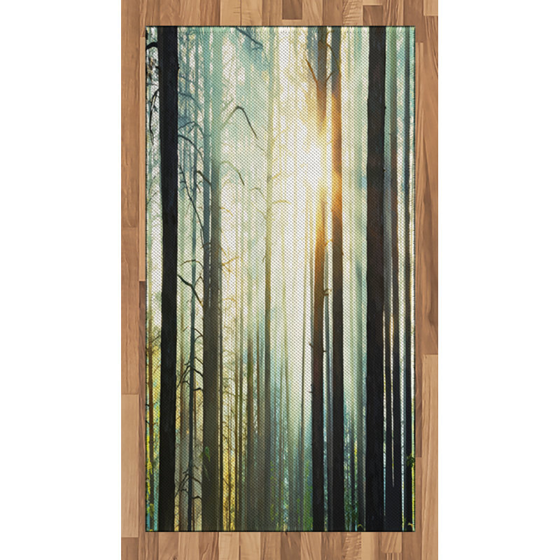 Tapis décoratif à haute densité en fibres naturelles haute densité Nature, Rectangle 2 pi 7 po x 5 pi