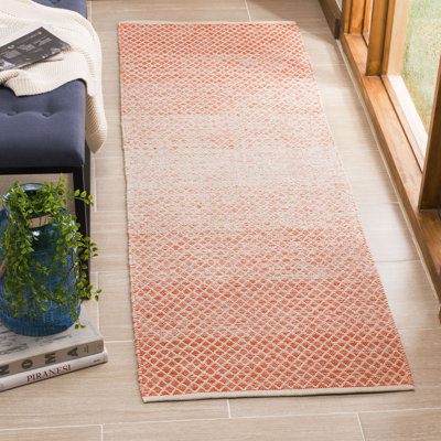 Aitken Hand Woven Cotton Geometric Rug