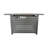 Outdoor Fire Pit Table with Lid
