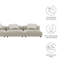 Canapé modulaire en tissu 3 pièces Solace-101704609