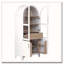Grand garde-manger arqué 71 "avec tablettes de porte 71"-1955083020