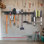 Wall-Mount Tool Rack – Adjustable Hooks, Anti-Rust, 300 Lbs Capacity With 10 Hooks, 4 Rails & 3 Straps – Easy Installation