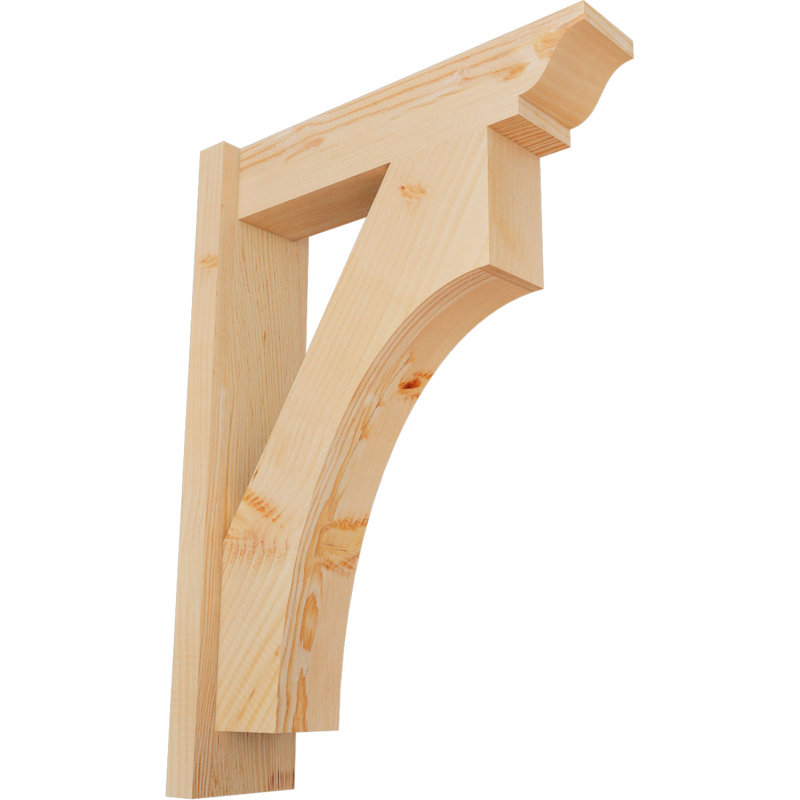 Persienne en bois Westlake, Sapin Douglas de 5 1/2 po (lisse), P 20 po x H 28 po