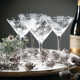 Dejsha 8oz. Glass Martini Glass Set