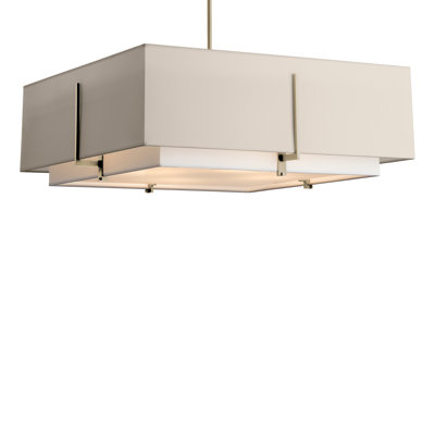 Exos 4 - Light Unique Square Pendant