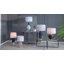 Lampe de table rose 22,5 po Ghadimi