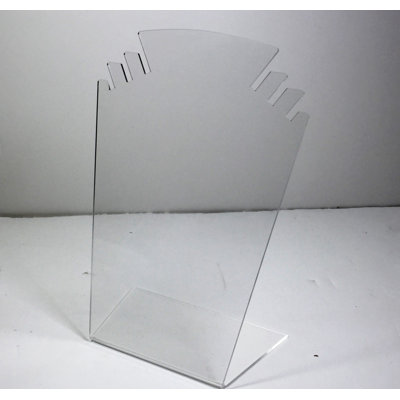 Clear Acrylic Plexiglass Necklace Jewelry Stand Countertop Display