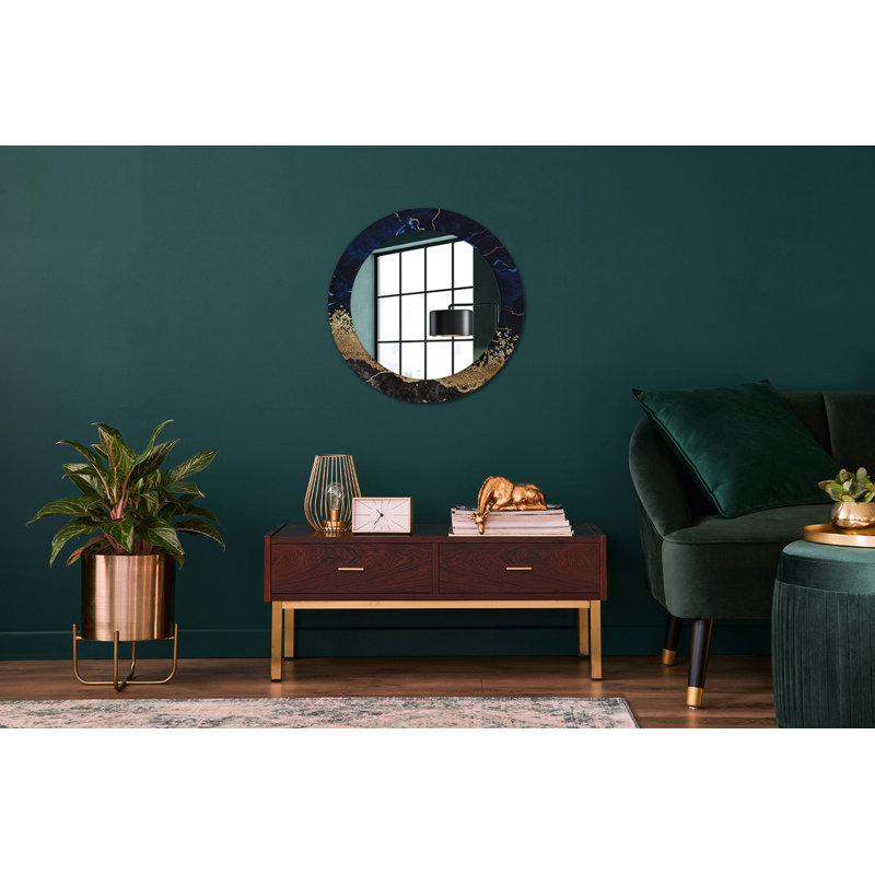 Huldar Glass Flat Wall Mirror