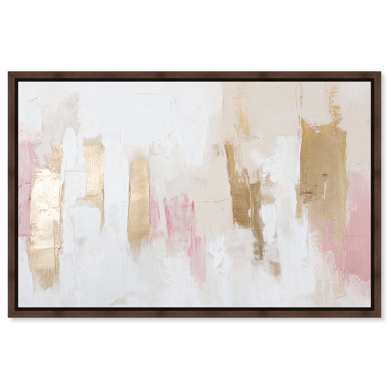 «Rustic Elegance II», art abstrait pastel sur toile par Art Remedy, H 10 po x l 15 po, Toile tendue