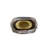 Dusty Olive Crystalized Glass Vase- Short-1314667387