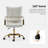 Lundgren Faux Leather Task Chair with Padded Arms-88301755