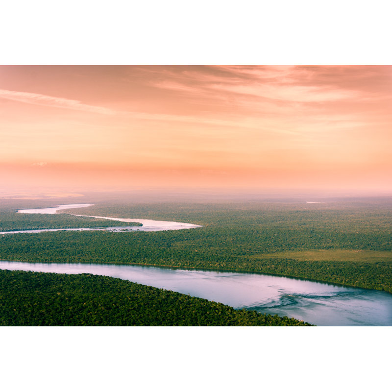 Parana River - Photographie sur toile tendue, H 8 po x l 12 po