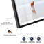 «Hazy Hooves Shadowbox Print Travel Art Prints» par Notoriart, cadre blanc, 11 x 16-116873019-116873029
