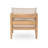 Adria Patio Acacia Wood Lounge Chair With Removable Cushions-1949937553