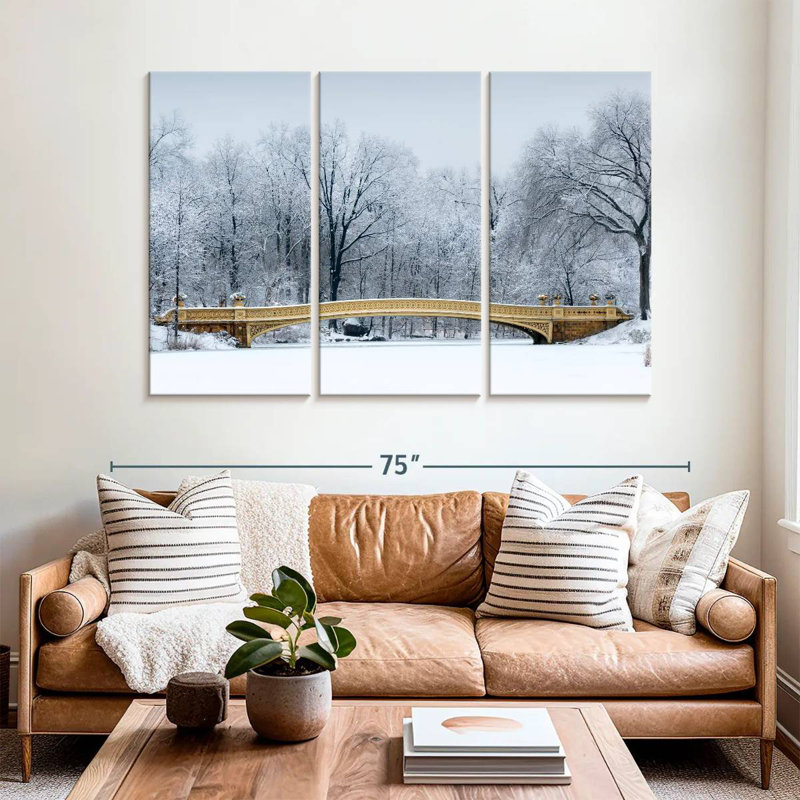 Lilie Bow Bridge, 24" H x 38" W