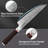 Kuisine 12-Piece Damascus Steel Knife Block Set