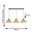 3 - Light Matte Black Pendant-26162305