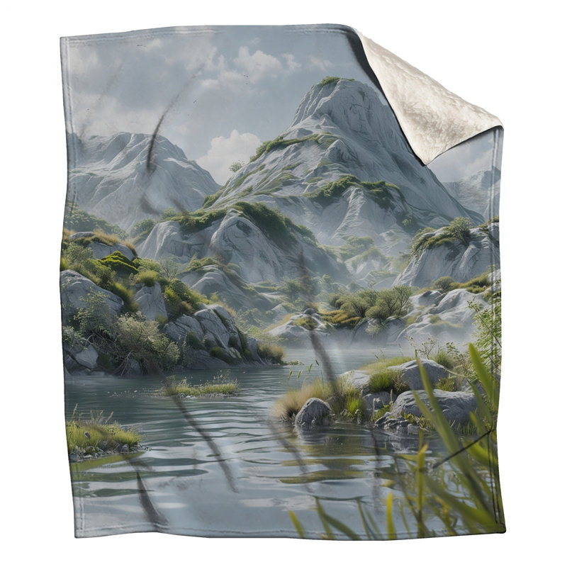 Couvertures Mountain Mountain, L 60 po x H 80 po