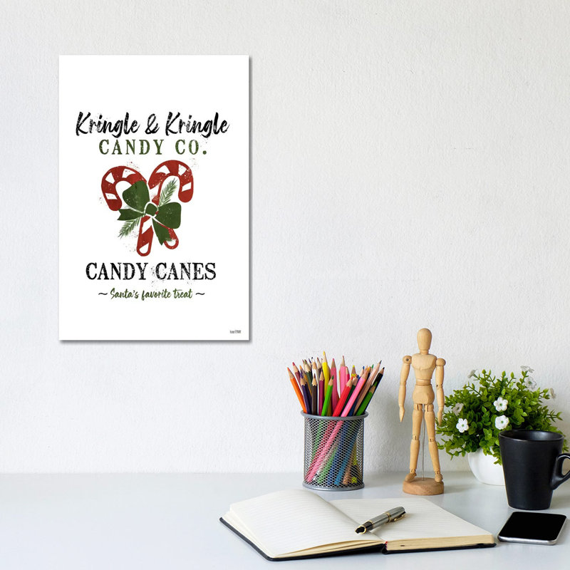 Kris Candy Co. - Wrapped Canvas Painting, 30.48cm H x 20.32cm W x 1.905cm D