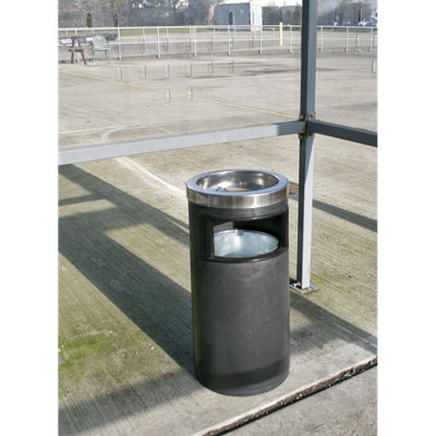 Sumiko Metal Kitchen Trash Can - 8L