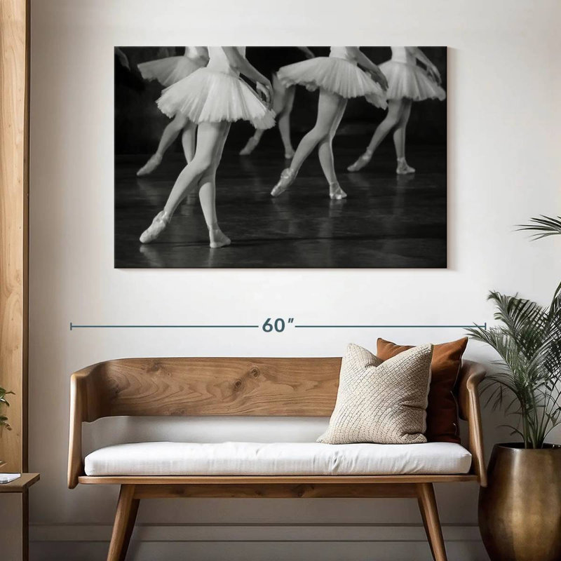 Danseurs de ballet Enn, H 32 po x l 48 po