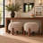 Mayfair Large Stackable Ottoman - Taupe-101745774