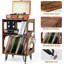 Hitesh Wood Free Standing Magazine Rack