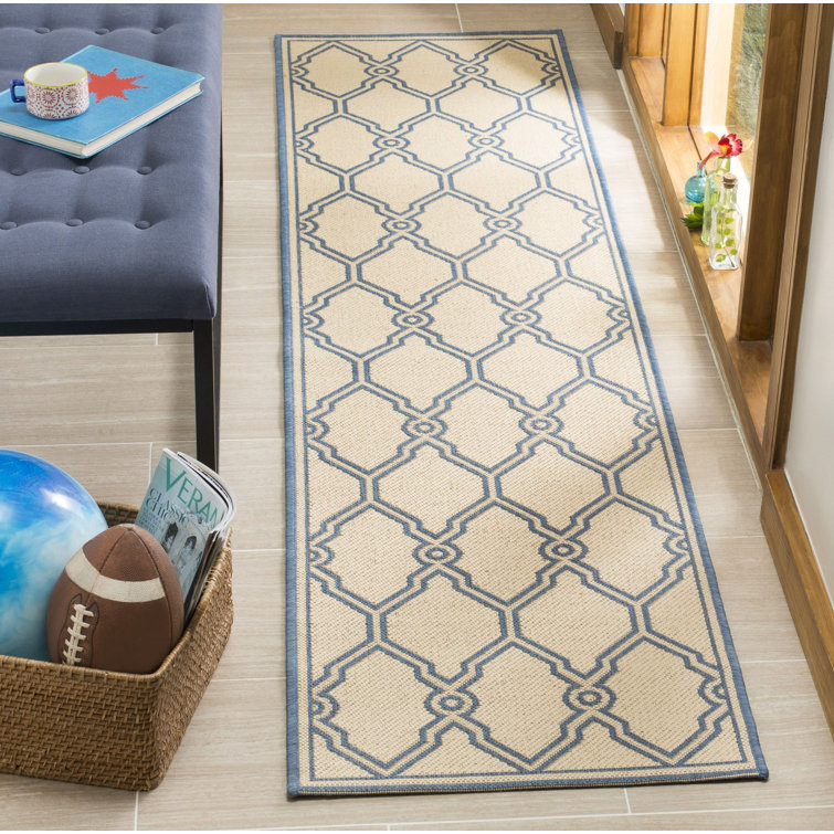 Croker Performance Abstract Indoor/Outdoor Area Rug