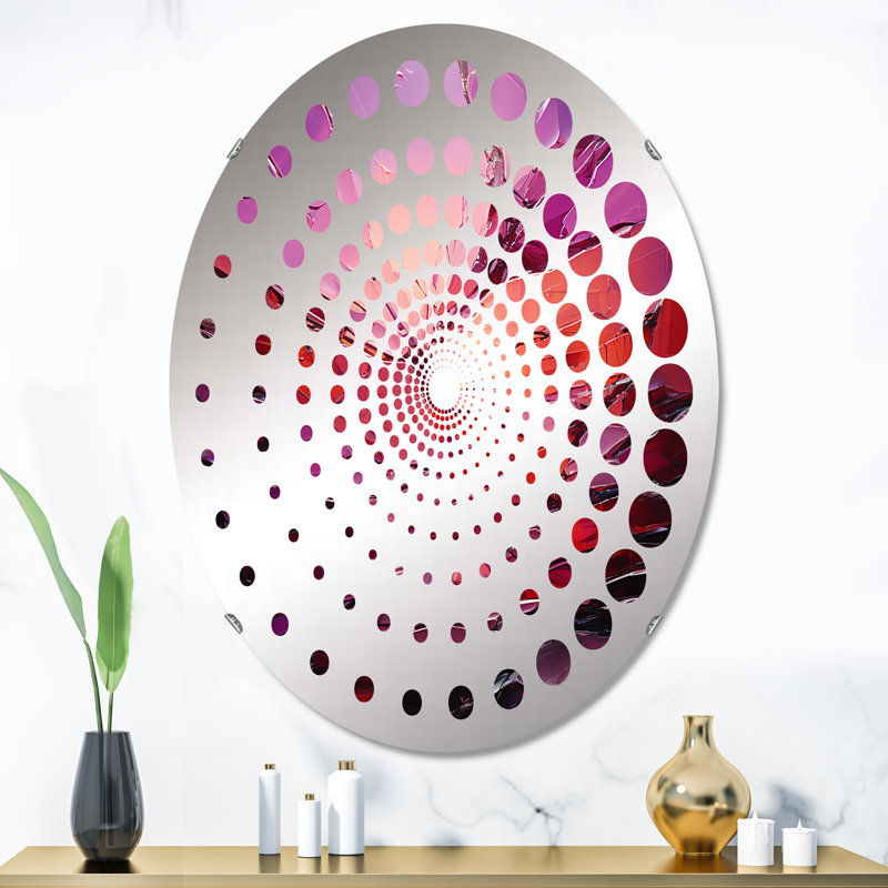Oval Wall Mirror, 35.4" x 23.6"