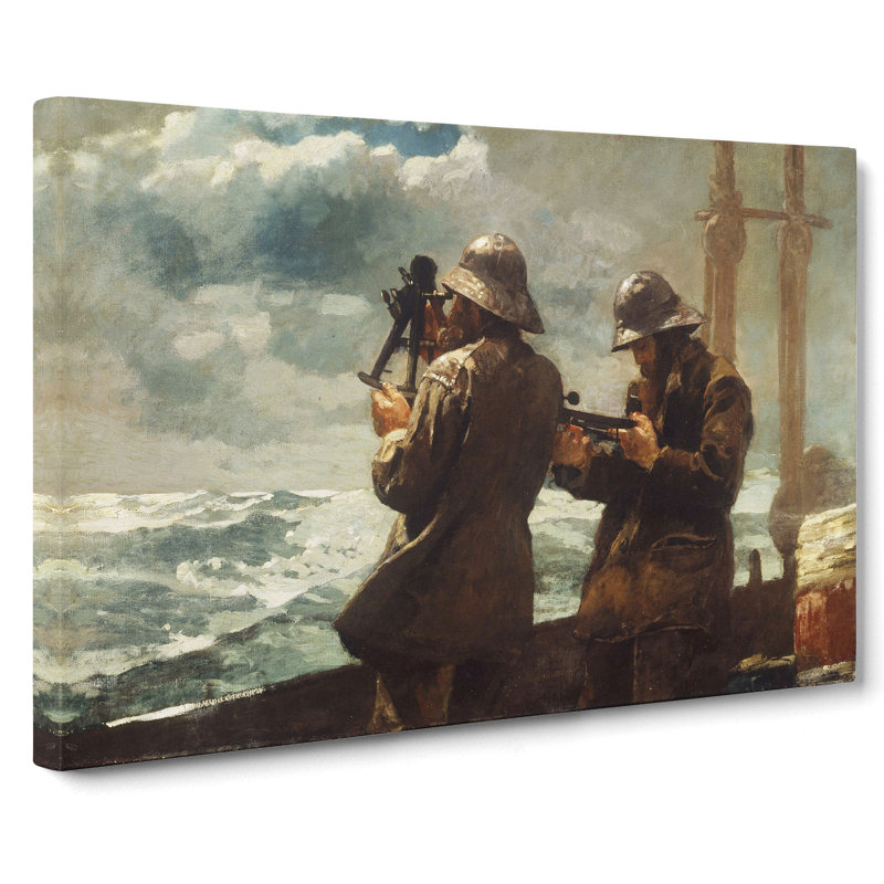 Eight Bells by Winslow Homer - Wrapped Canvas Painting, 50cm H x 76cm W x 3cm D