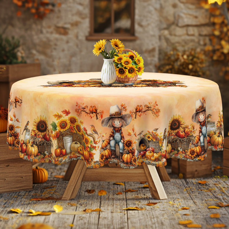 Nappe automne-hiver 180x180cm, 70,87 po rond