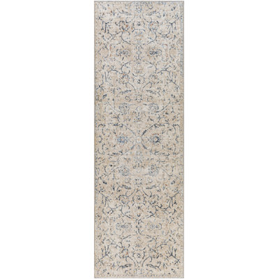 Tapis ivoire / bleu Ledger