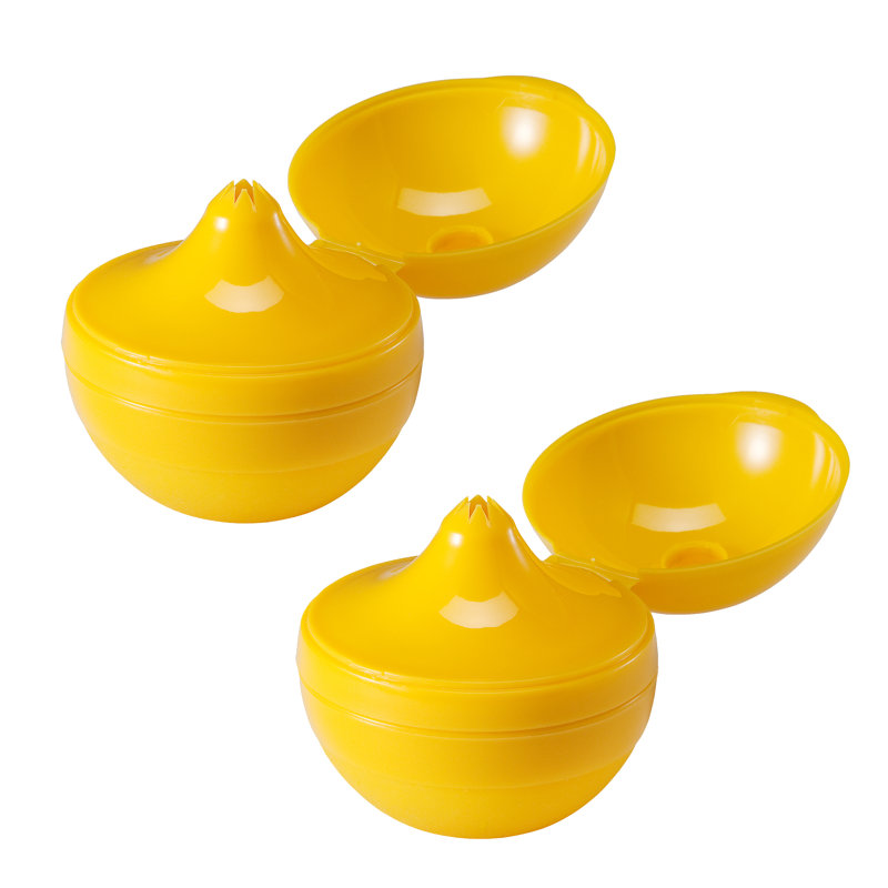 Sauce dosette orange - ensemble de 2, Jaune