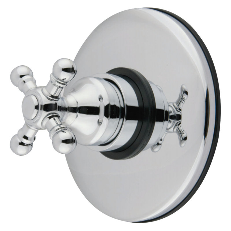Kingston Brass Vintage Single-Handle Volume Control, Polished Chrome
