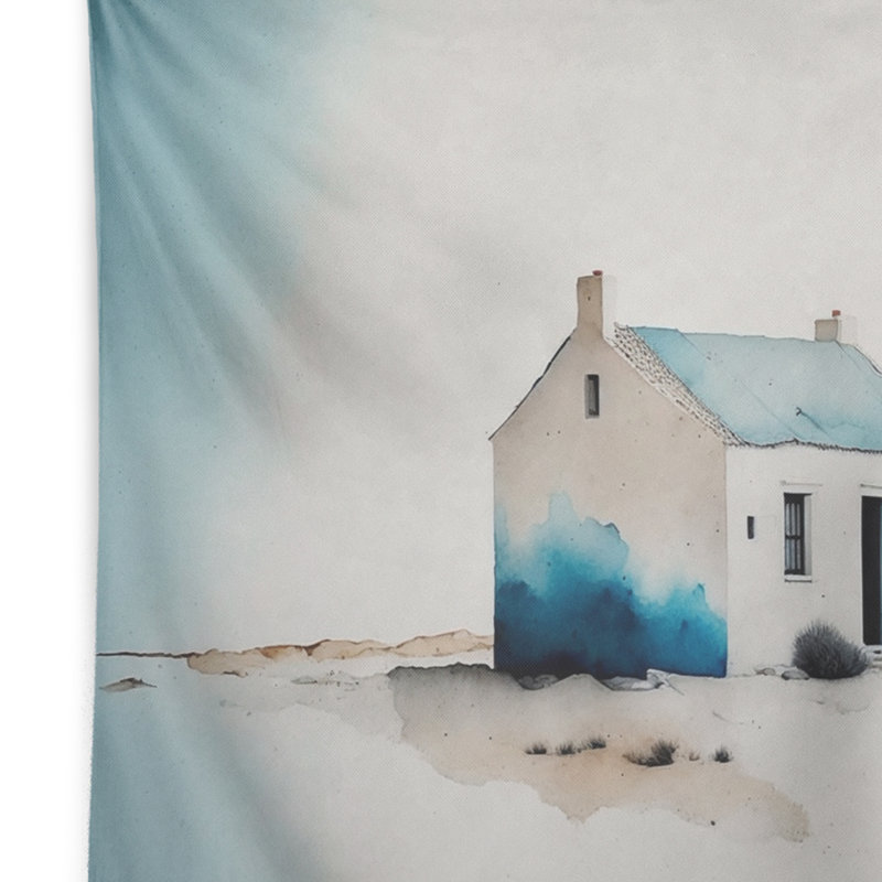 Tapisserie en polyester Countryhouse at Sunset V, H 32 po x l 39 po