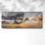 Coucher de soleil céleste - reproduction sur toile tendue-483946253