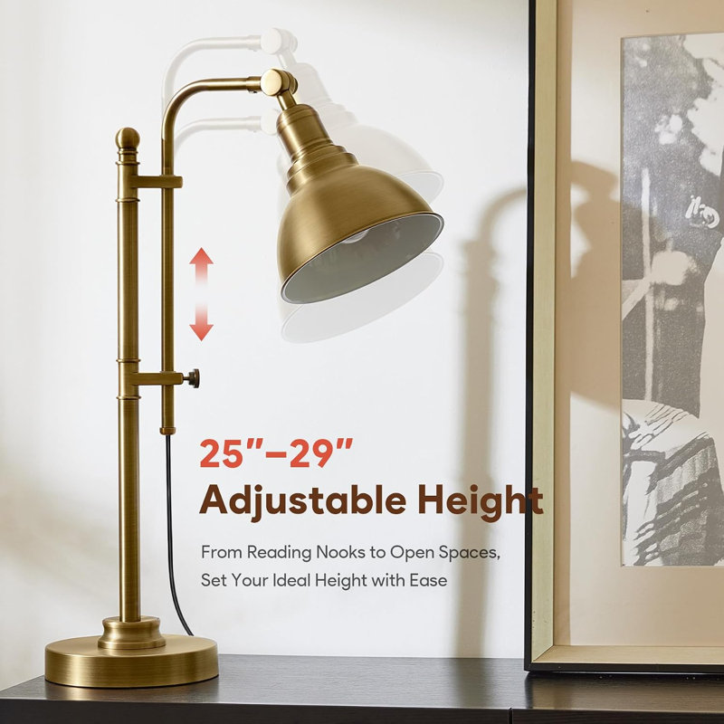 Industrial Style Metal Task Lamps 25"-29"