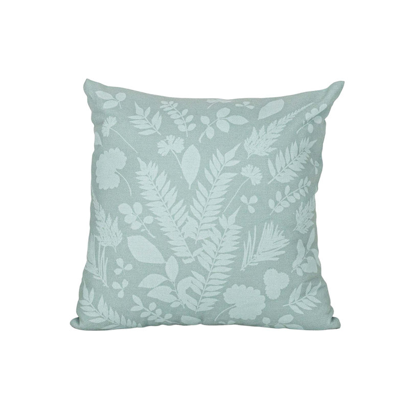 Traditional Fringed Outdoor Throw Pillow